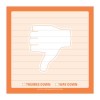 Thumbs Down: Sticky Signs Gestures