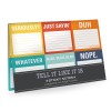Tell It Like It Is: Sticky Notes Packet