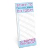 Make a List Pad: Stuff To Do Today