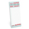 Make a List Pad: Have a Super Day